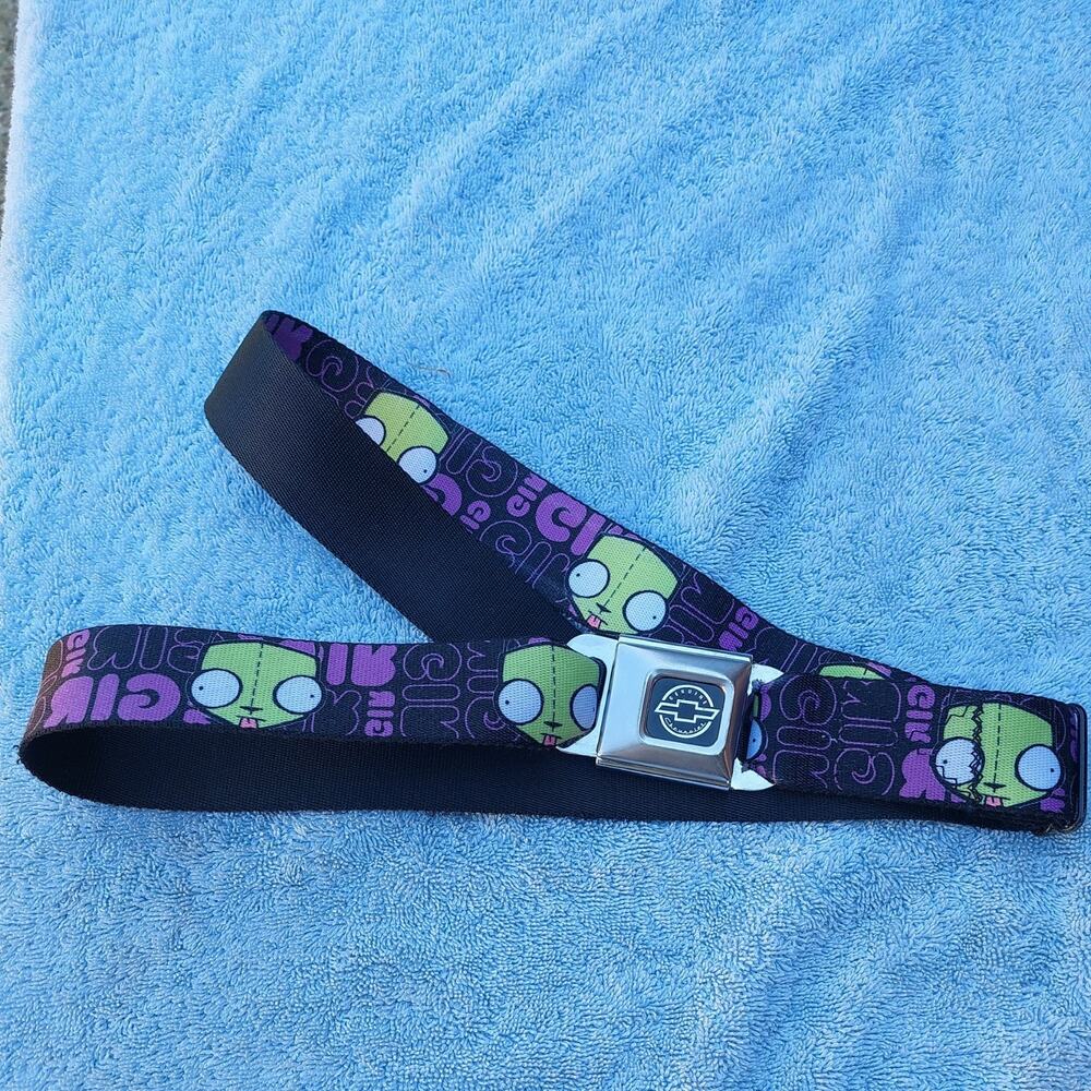Invader Zim GIR Belt Buckle Down Seat Buckle Adjustable